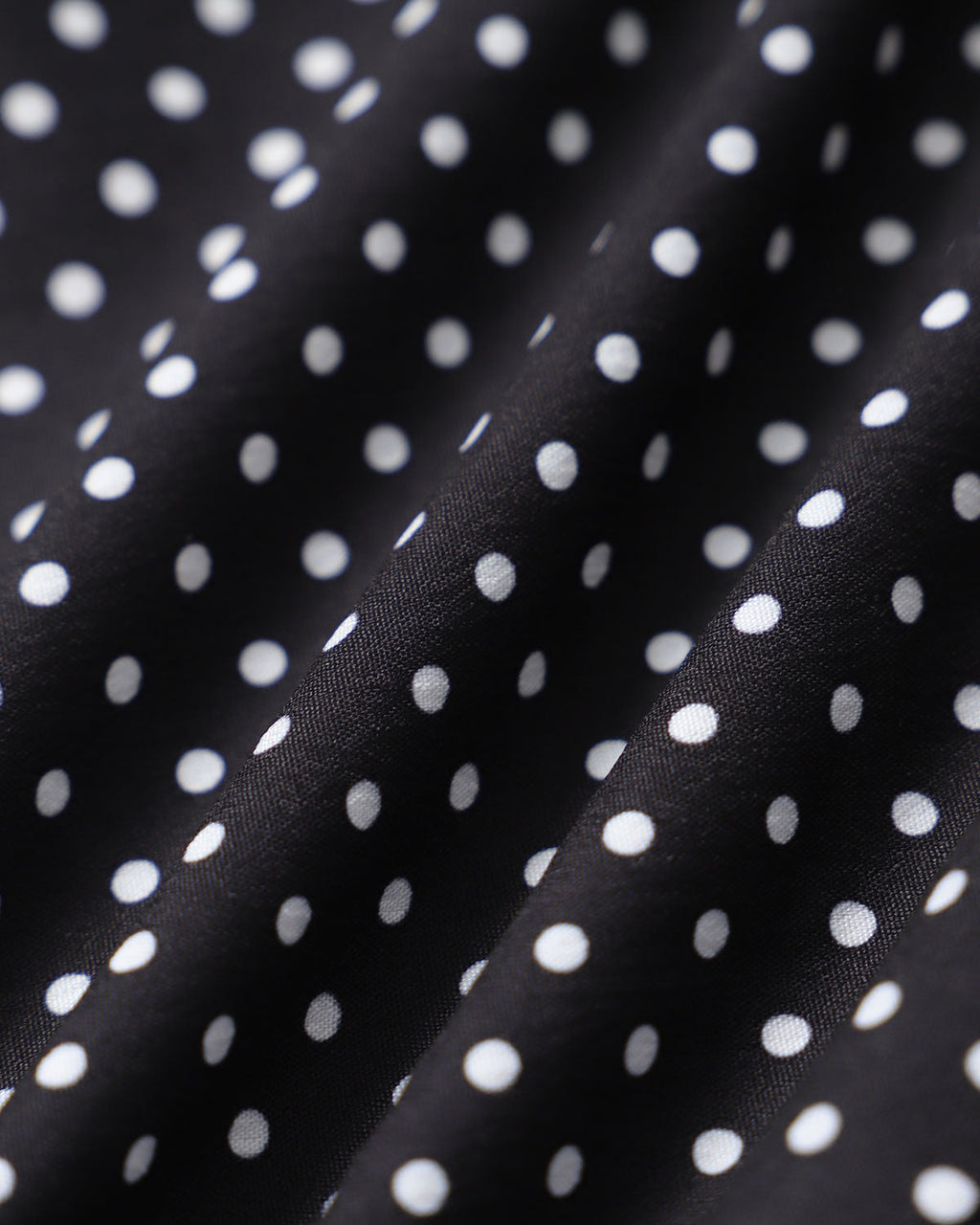 Bella Women's Blouse | Polka Dot with Lace Trim, Puff Sleeve Top