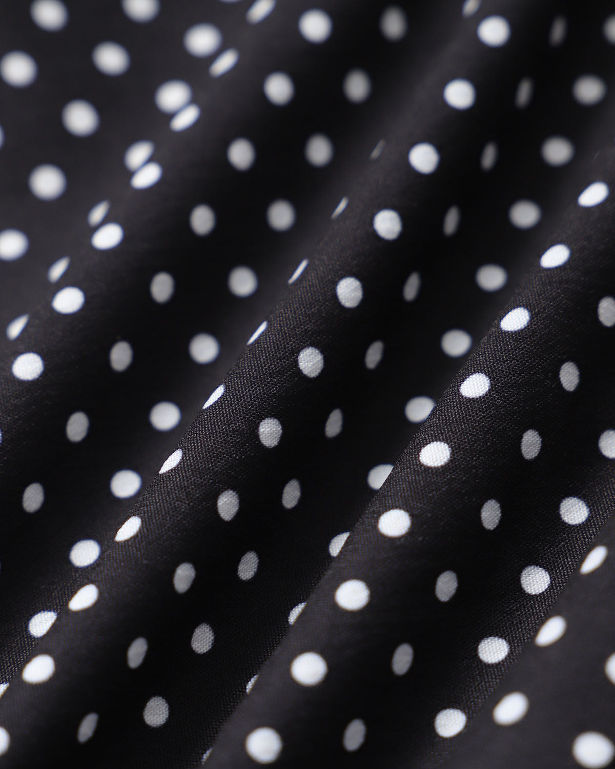 Bella Women's Blouse | Polka Dot with Lace Trim, Puff Sleeve Top