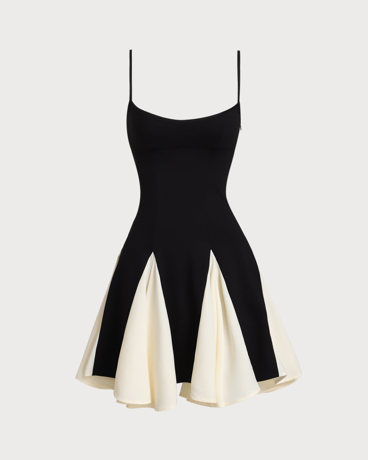 Bella Women's Mini Dress | Colorblock Polyester-Spandex Blend