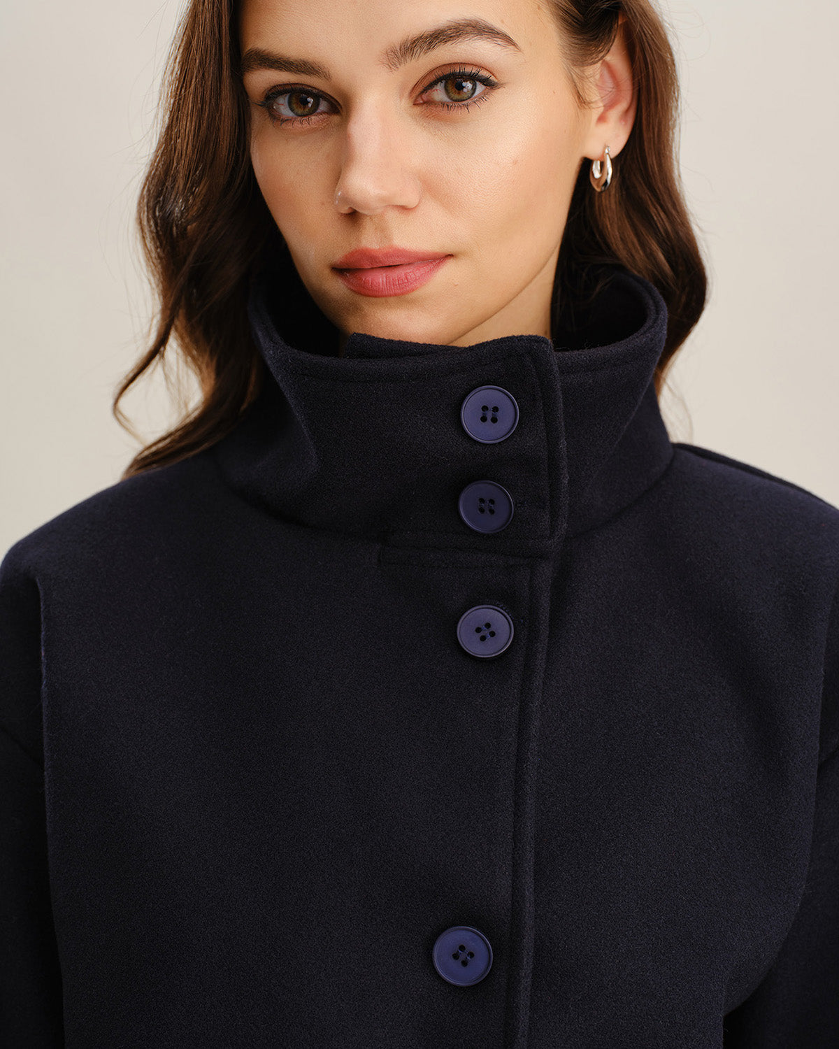 Blake Women's Jacket | Loose Fit Polyester, Casual with Pockets