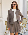 Brayden Women's Jacket | Polyester, Button Pockets