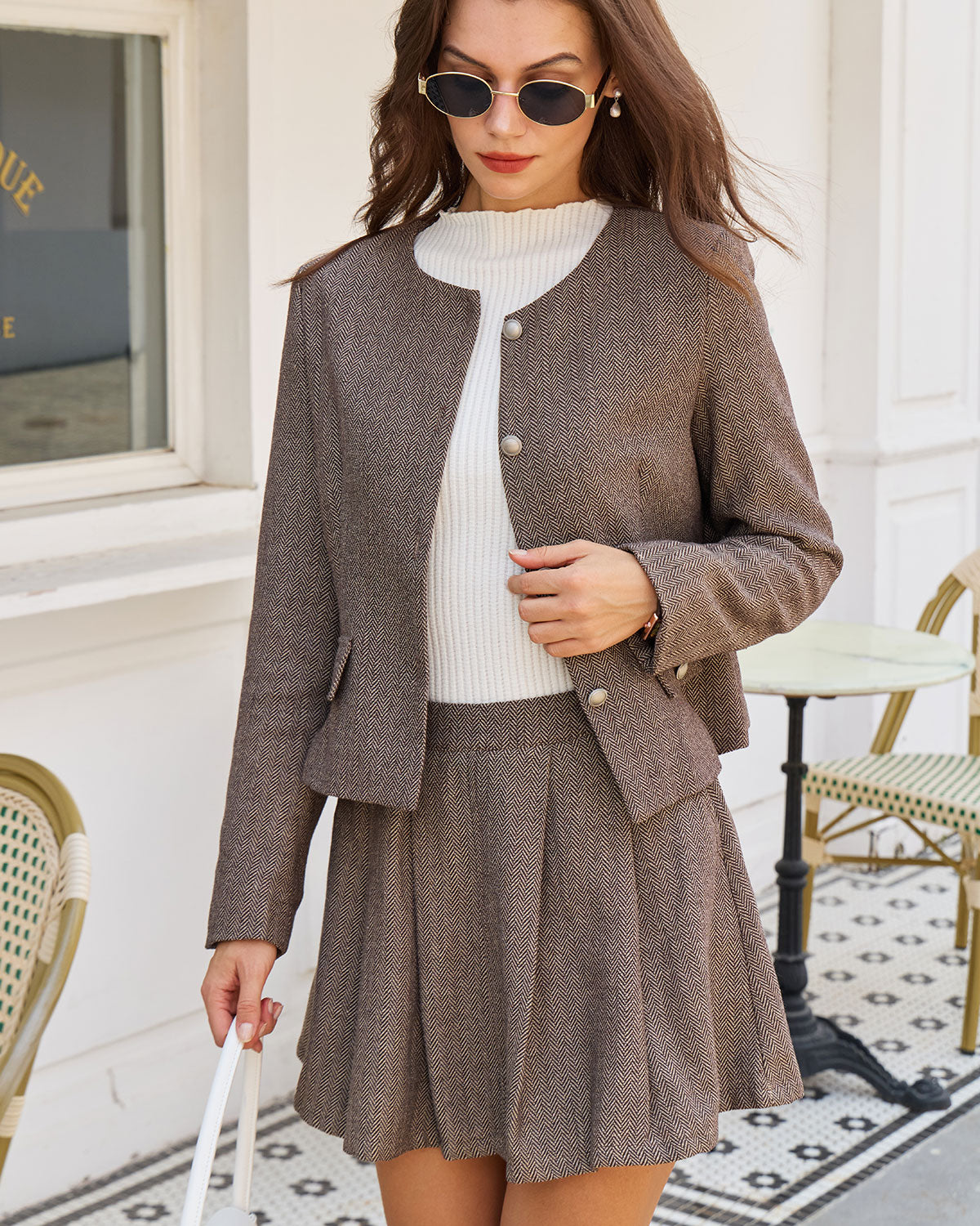 Brayden Women's Jacket | Polyester, Button Pockets