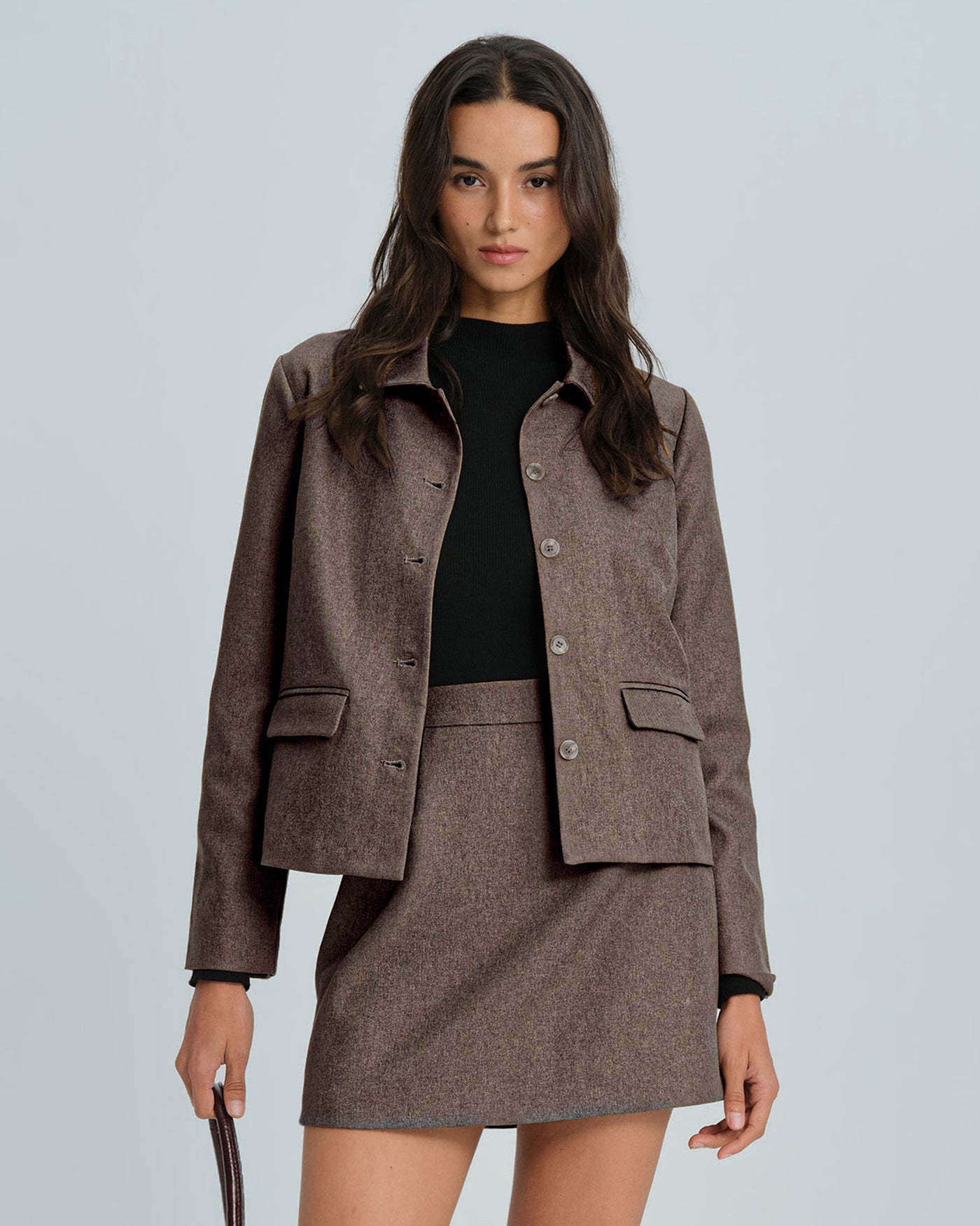 Briar Women's Jacket | Worsted Woven, Single Breasted, Long Sleeves