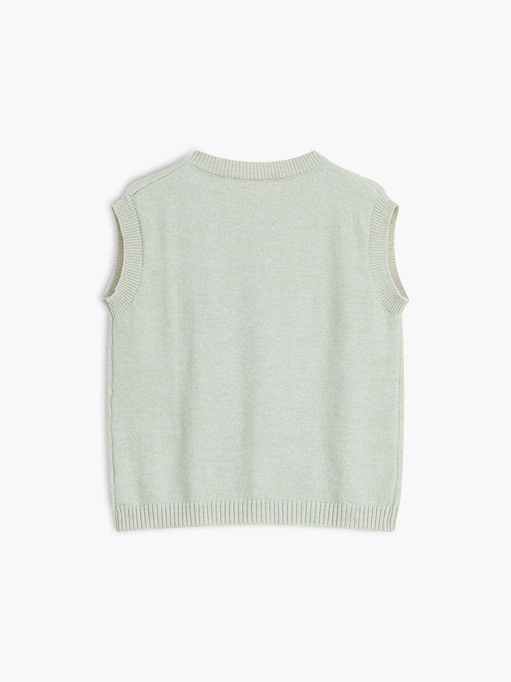 Caden Men's Sweater Vest | Knit Button-Up, Medium Stretch
