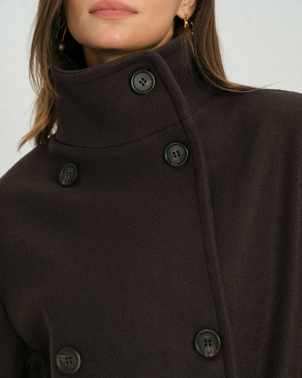 Caden Women's Trench Coat | 100% Polyester, Belted with Pockets