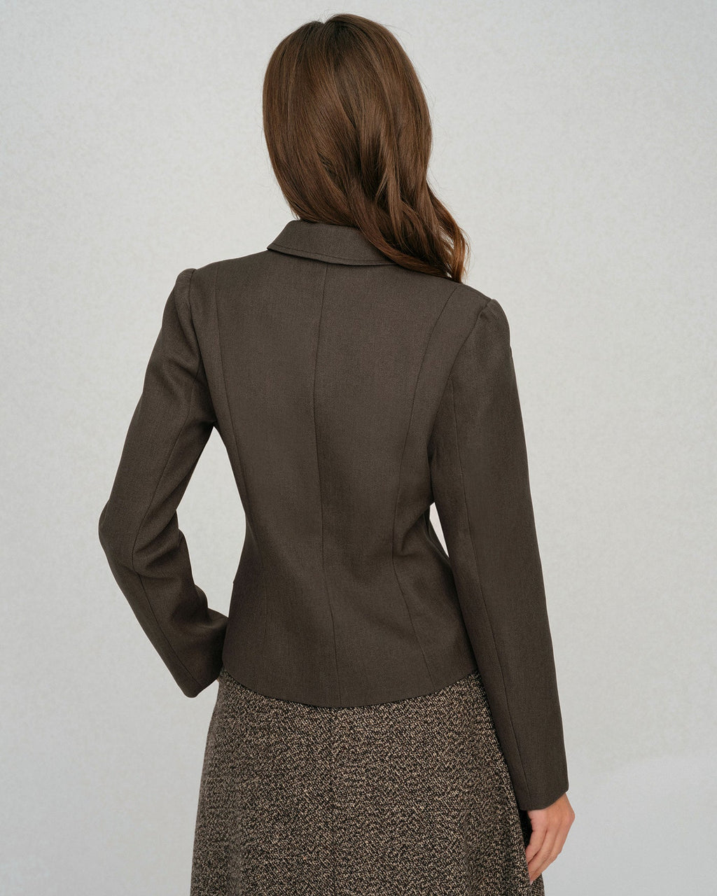 Cameron Women's Jacket | Worsted Woven, Single Breasted Office Wear