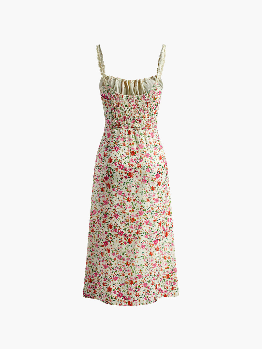 Fiona Women's Midi Dress | Floral Print Rayon, Sleeveless Summer Essential