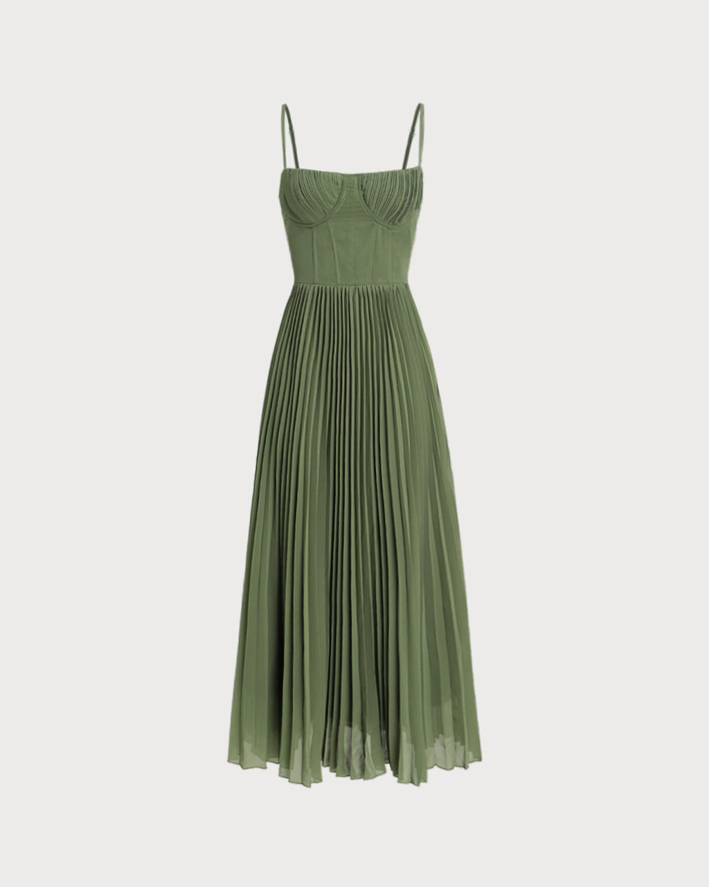 Giselle Women's Maxi Dress | Polyester Chiffon, Sweetheart Neckline