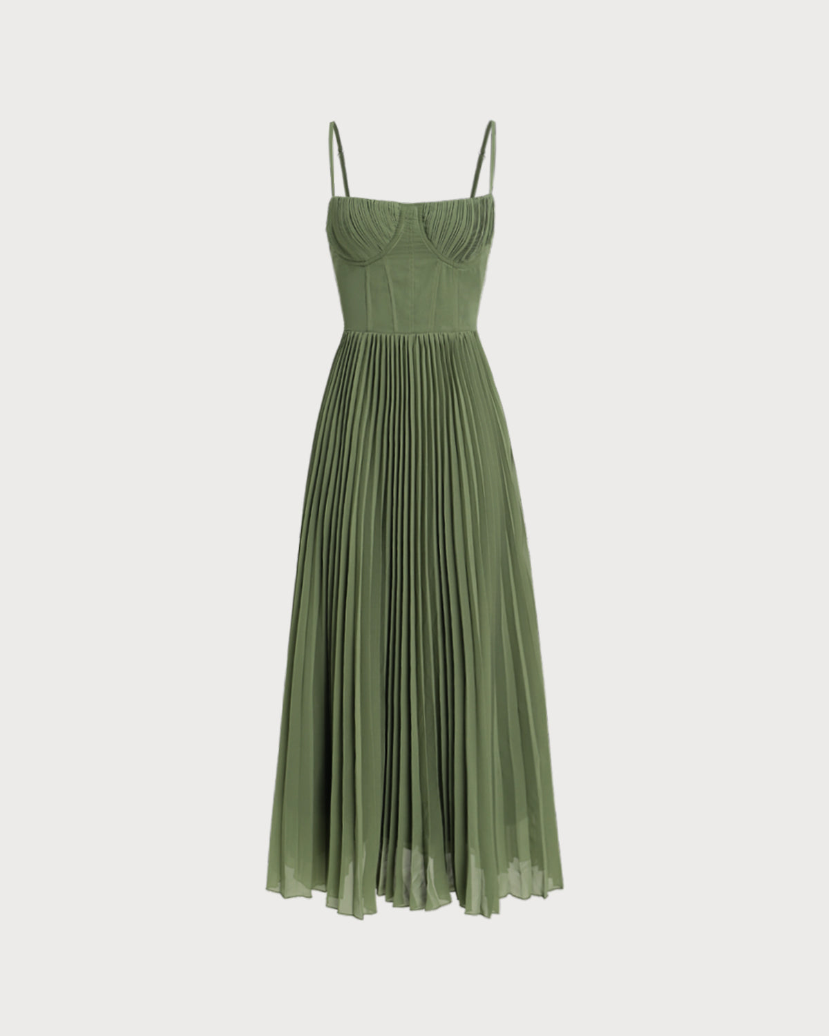 Giselle Women's Maxi Dress | Polyester Chiffon, Sweetheart Neckline