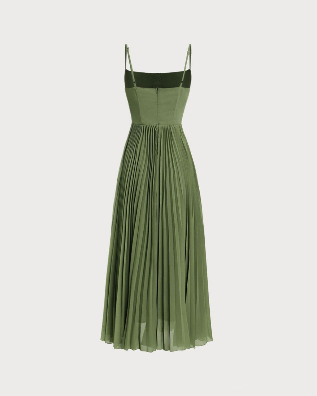 Giselle Women's Maxi Dress | Polyester Chiffon, Sweetheart Neckline