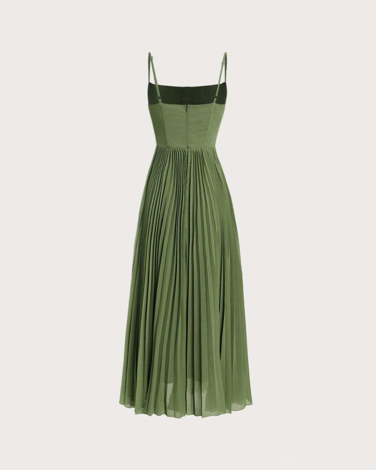 Giselle Women's Maxi Dress | Polyester Chiffon, Sweetheart Neckline