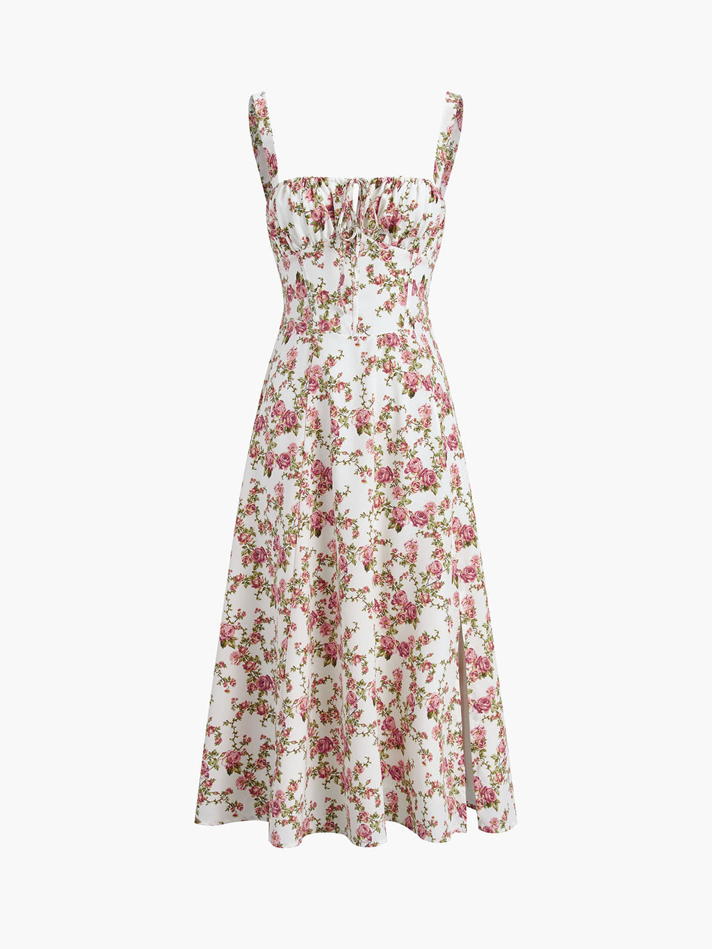 Raven Women's Midi Dress | Floral Print, Sleeveless Woven Summer Dresses