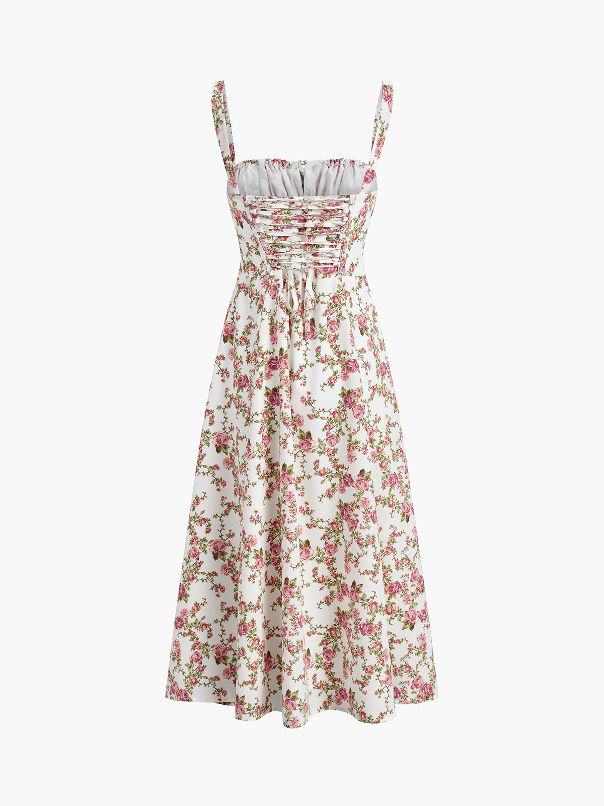 Raven Women's Midi Dress | Floral Print, Sleeveless Woven Summer Dresses