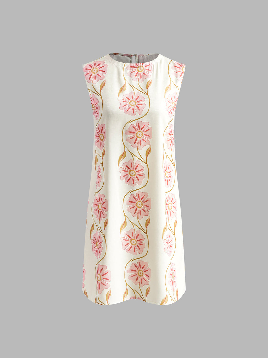 Rhea Women's Mini Dress | Organic Linen Blend, Sleeveless Summer Style