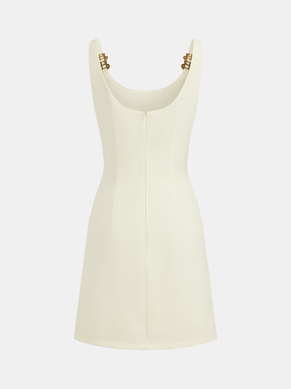 Riley Women's Bodycon Mini Dress | Linen Blend, Low-Cut Neckline