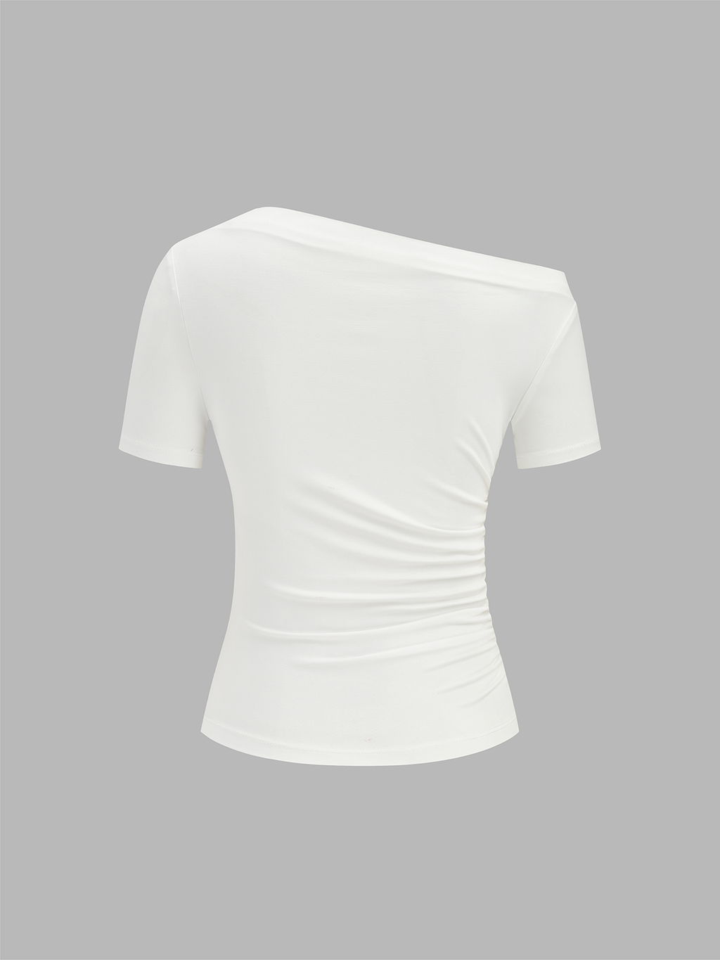 Riley Women's Slim Top | Soft Jersey, Asymmetrical Neckline