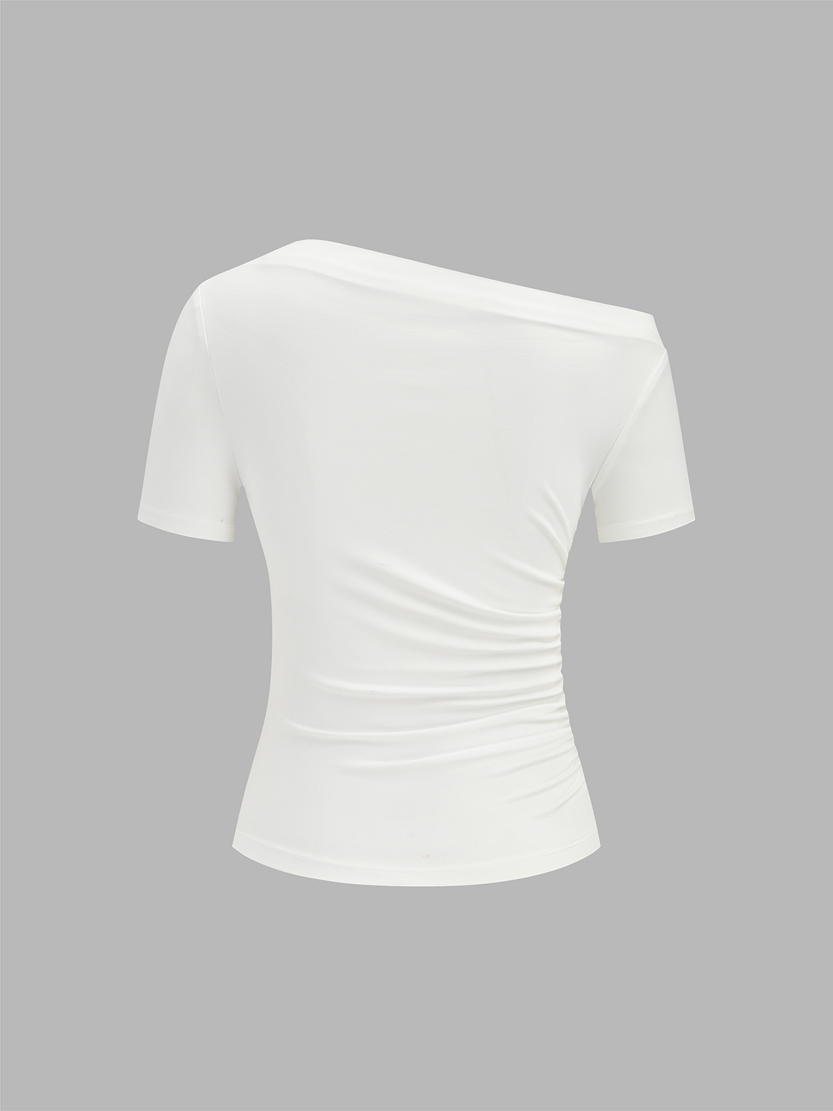 Riley Women's Slim Top | Soft Jersey, Asymmetrical Neckline