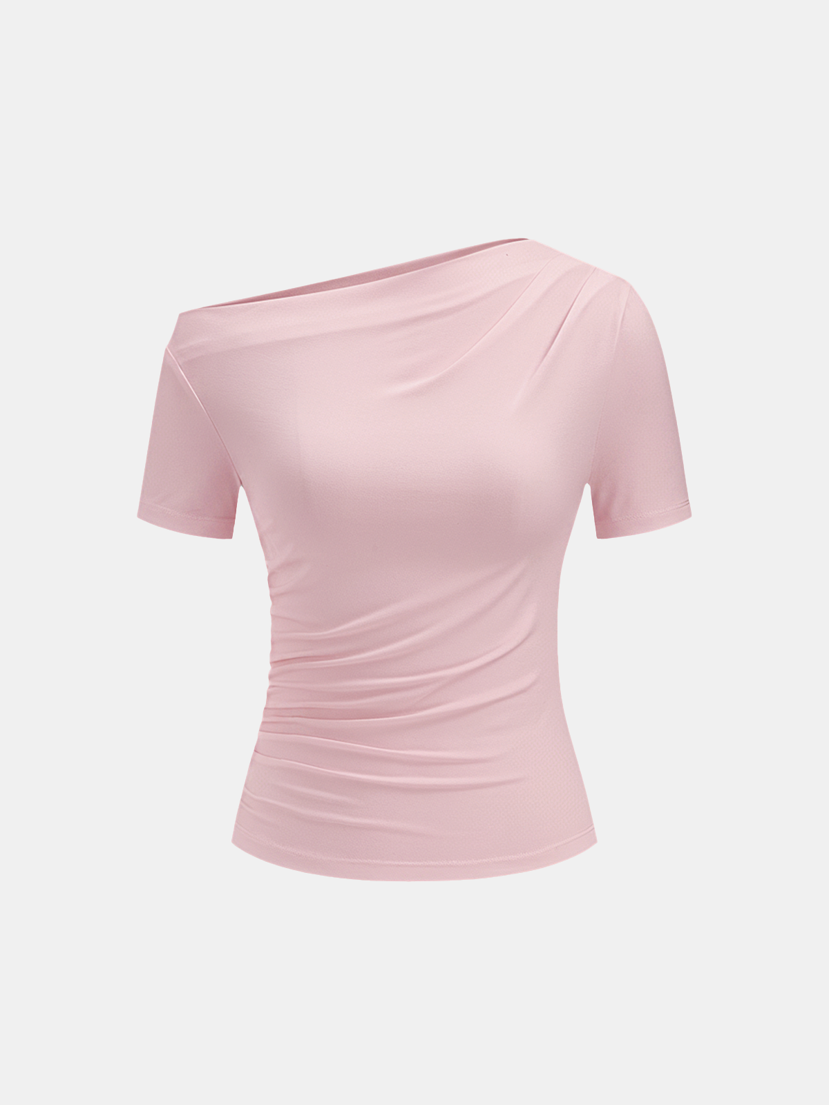 Riley Women's Slim Top | Soft Jersey, Asymmetrical Neckline