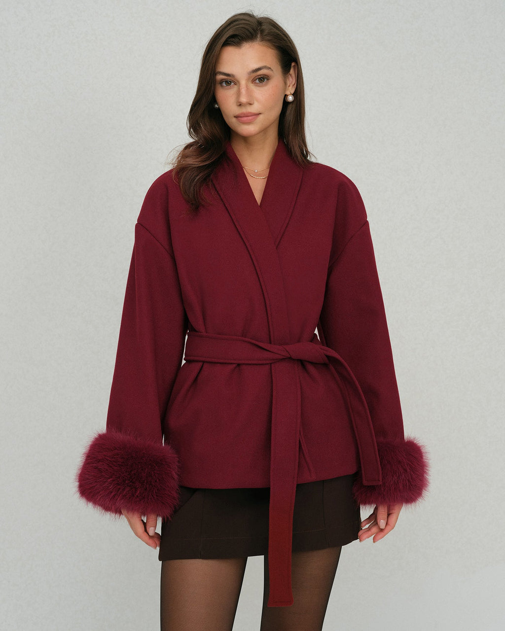 Wesley Women's Jacket | Long-Length Polyester, Casual Drawstring Winter Coat