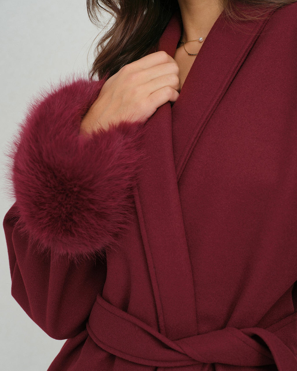 Wesley Women's Jacket | Long-Length Polyester, Casual Drawstring Winter Coat