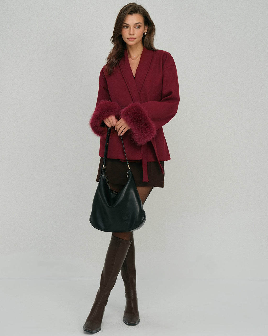 Wesley Women's Jacket | Long-Length Polyester, Casual Drawstring Winter Coat